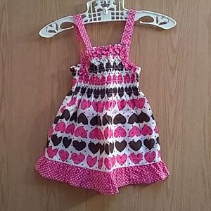 Polka Dot Heart Dress